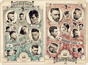 The haircut design Konstantinos