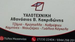 Κακριδώνης Αθανάσιος