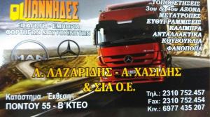 Οι Γιάννηδες Λαζαρίδης Λάζαρος