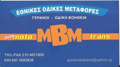 Auto Moto MBM Trans