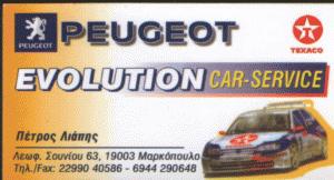 Peugeot Evolution Car Service