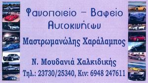 Μαστρομανώλης Χαράλαμπος