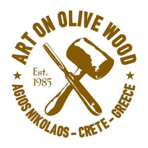 Art on olive wood