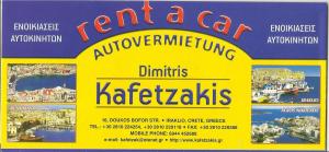 Kafetzakis Car Rental